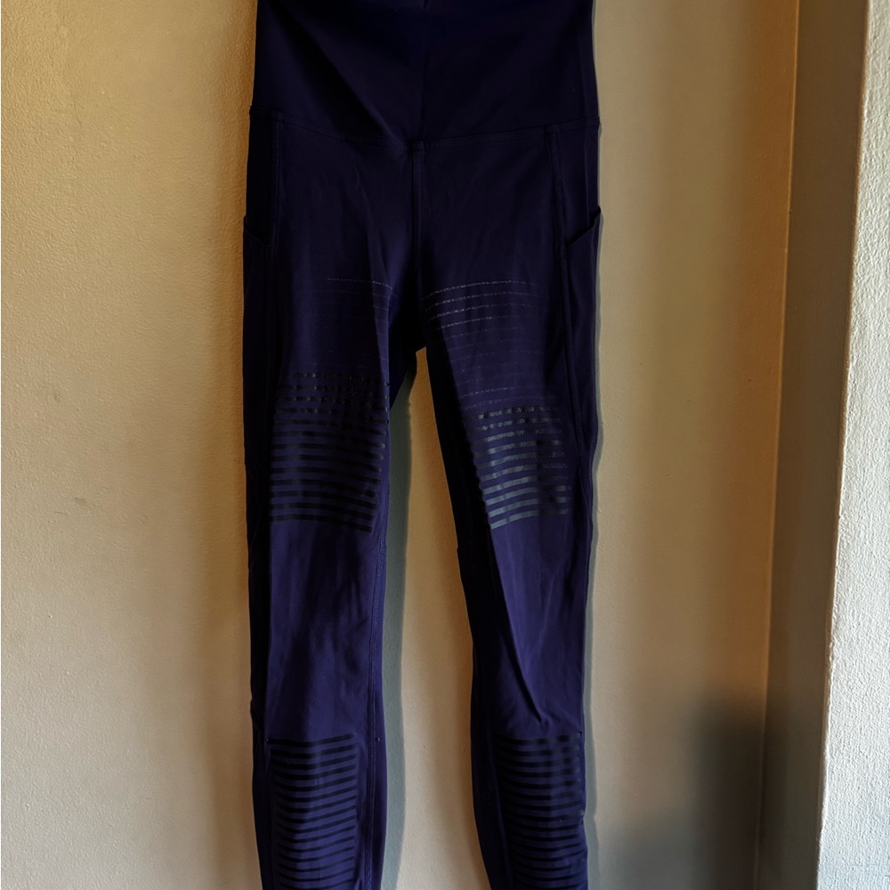 lululemon athletica purple moto Leggings